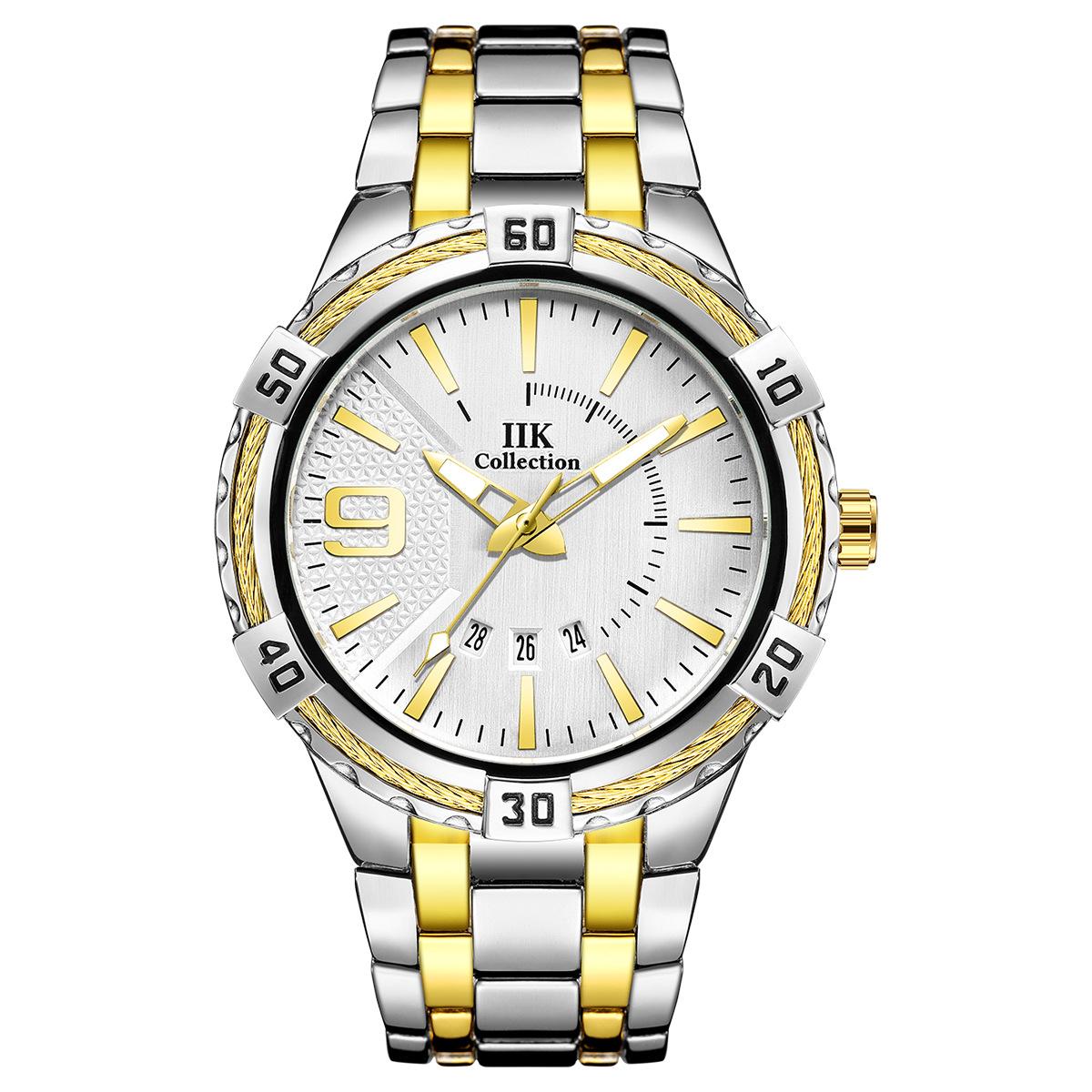 

IIK1367 Модные деловые мужские часы Кварцевые часы