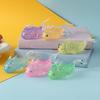 Maltose Glow Arowana Squeeze Toy Slow-Rising Silicone Fidget for Stress Relief Cute Fish-Shaped Decompression Gadget for Kids Adults