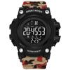 YIKAZE Military Sport Watches Waterproof Men's LED Digital Watch Big Dial Alarm Clock Multifunction Sport Watch for Man Kid Gift