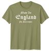 Made In England No Surrender English Countries Unisexs Unisexs Graphic Tee