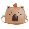 Pineapple Tiger Bear Kids Backpack Soft Pu Material For School And Casual Wear