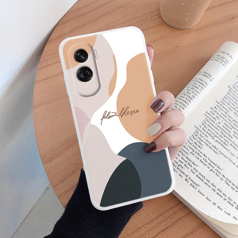 For Honor 90 200 Pro 400 Lite Phone Case Fashion Leopard Print Back Cover Soft Silicone Shockproof Fundas Coque Shell Couple TPU