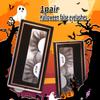 1 Pair Of Halloween False Eyelashes Exaggerated Dense Curl Activities Holiday Decorative Eyelashes