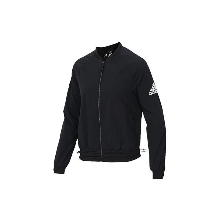 (WMNS) adidas Bomber Woven Jacket Asia Sizing Black Women s DW4586 L
