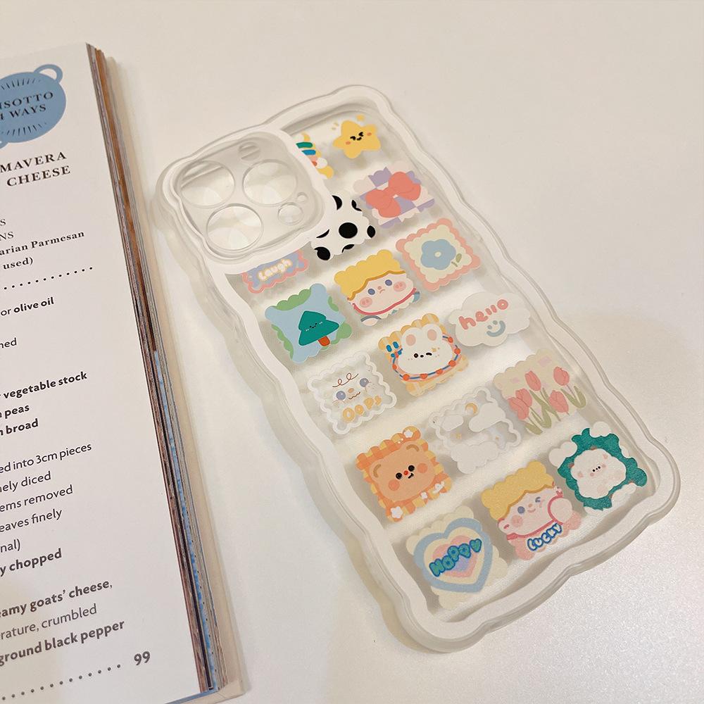 Cartoon Style Case for iPhone 13 iPhone 15 iPhone 16