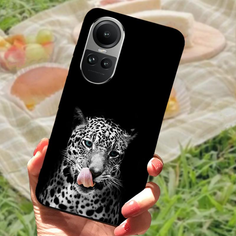 Para OPPO Reno 10 5G Reno 10 Pro 5G Capa de Celular Cool Fashion Capa de Celular Macia de Silicone Carcaças Para-choque Para Reno10 Reno10 Pro 5G Funda