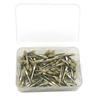 100pcs Dental Prophy Brushes Polishing Polisher Rubber Cup Disposable Latch Type Colorful Buff Nylon Bristles Brush