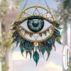Decoraci Ó N Colgante De Ojos Malvados New Product Flat Heterochromatic Window Hanging Home Pendant Sun Catcher Decoration