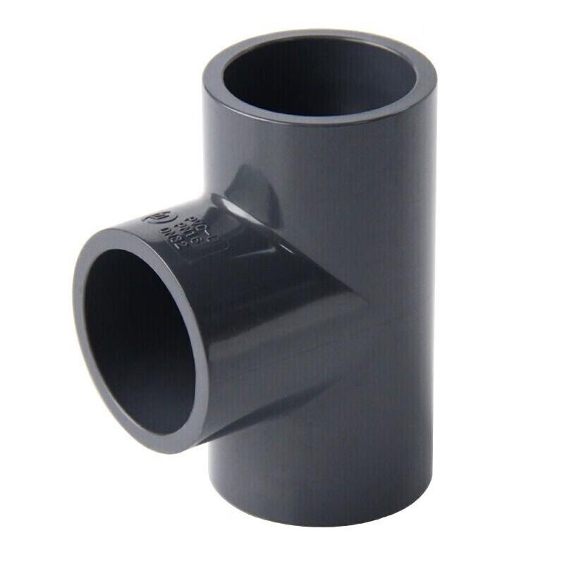Homeglen PVC 90-Degree Elbow Tee Pipe Fitting