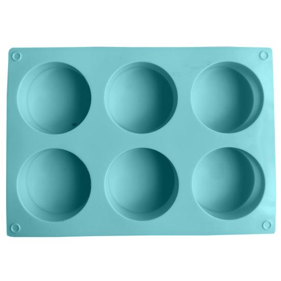 Cake Mold Food Grade Easy Release Reusable 6 Cavity Column Ice-cream Jelly Pudding Soap Mould Kitchen Tools