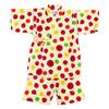 Jinbei for Made with Japanese Tomato 100cm Girls, Kids, Fabric, 100% Cotton, Print, Cream,