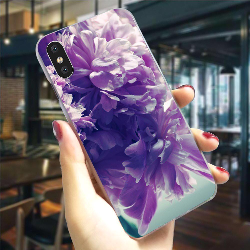 Buy Flowers Phone Cover for iPhone 8 Plus Case 6 6S XR Xs Max X 7 5S 5