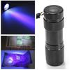Mini 9 LED Ultra Violet UV Blacklight przenośna latarka latarka lampa