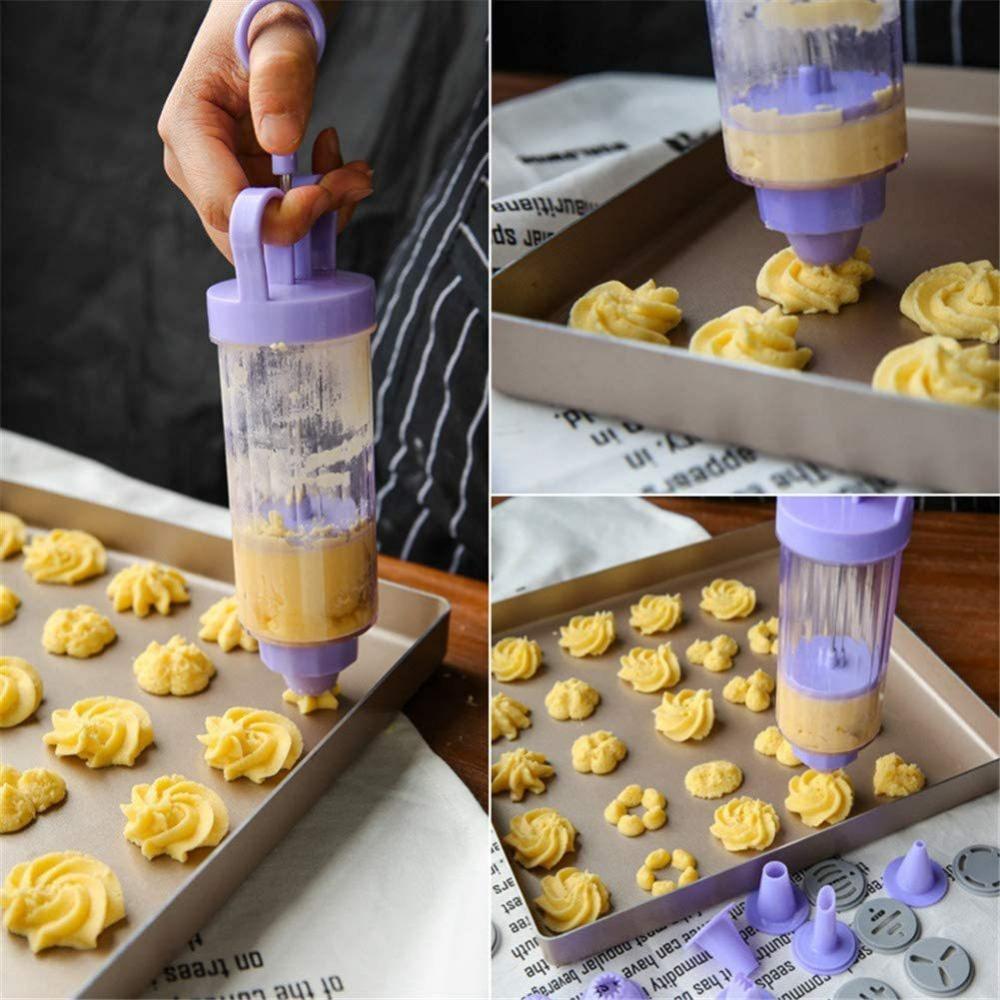 Cake Decorations Tools Confectionary Cookie Tips Plastic Cream Gun DIY Pastry Syringe Extruder Kitchen Gadgets Pastry Nozzles