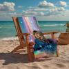 TS Fan Fashion Beach Towel: Ideal for Summer Adventures Soft, absorbent and quick drying suitable for swimming and bathing