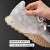 Platform-soled German Training Shoes Women's Spring 2025 New Versatile Retro Sports and Leisure Shoes Design Sense Polished White Shoes