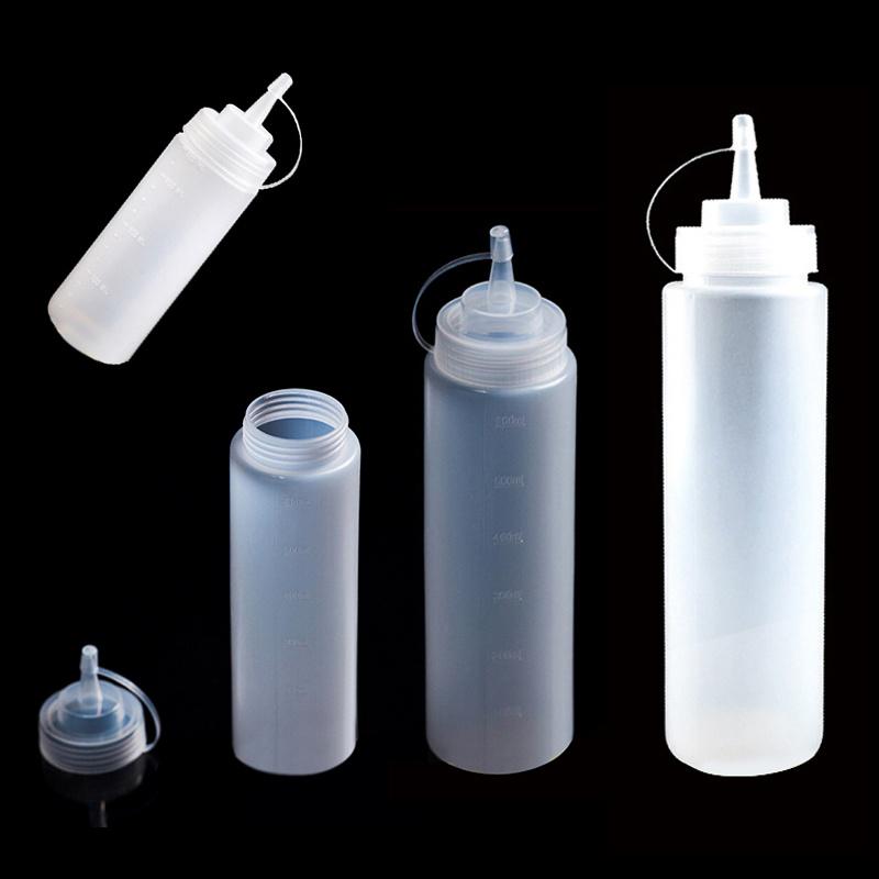 Buy IDH 824oz Clear Plastic Squeeze Bottle Condiment Dispenser Ketchup