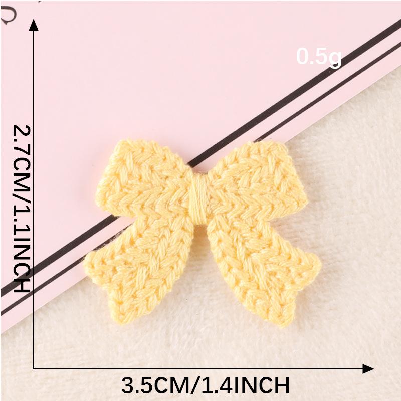 

Компьютерная вышивка, этикетка, водорастворимая, многоцветный бант, значок, тканевая этикетка, аксессуары для одежды, ручная работа, DIY нашивка, вышивка, тканевая наклейка C4L-B-2-9 Yellow