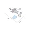 Soft Elephant Plush Bell Rattles Animal Handbells Rattles Plush Infant Baby Development Handle Toys Baby Toy for Newborn Gifts