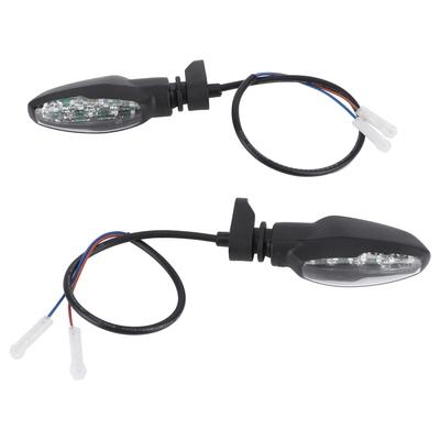 Çift Motosiklet Sinyal Lambası LED Ön LED Amber Göstergeler 12V TRIUMPH Tiger 8001200 için Uygun