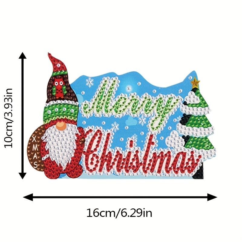 

1 Набор Рождественское украшение для гостиной - Сделай сам Алмазная живопись Стоящая рождественская елка с алмазной вышивкой - Изделие ручной работы, требующее самостоятельной выкладки