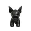 Sac à bandoulière réglable pour chien Fermeture éclair Sac messager en forme de bouledogue Matériau en cuir Portefeuille Sac fourre-tout en cuir PU