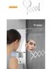 Wall-Mounted Double-Sided Magnifying Makeup Mirror: High-Definition Telescopic Folding Vanity Design