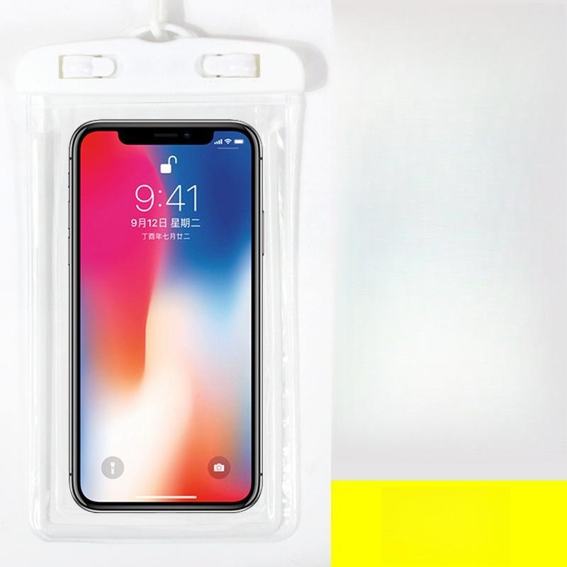 Universal Waterproof Phone Pouch with Sealed Design and Lanyard for Swimming and Diving