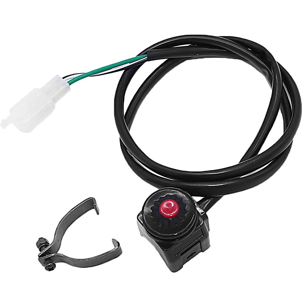 Motorcycle Dual Sport Dirt Quad Start Horn Kill Off Stop Switch Button Horn Starter for ATV Sport Dirt Electric Bike Motorbike Accessories