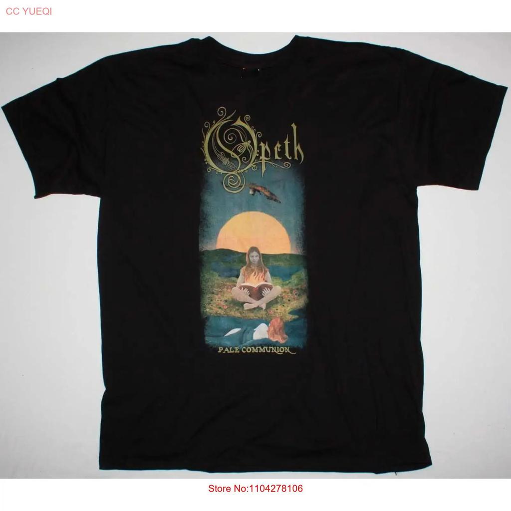 OPETH PALE COMMUNION 2014 NUOVO ALBUM T shirt Tutte le Taglie LI1894 vintage Lavata uomo Versatile Elasticizzato Casual Leggermente