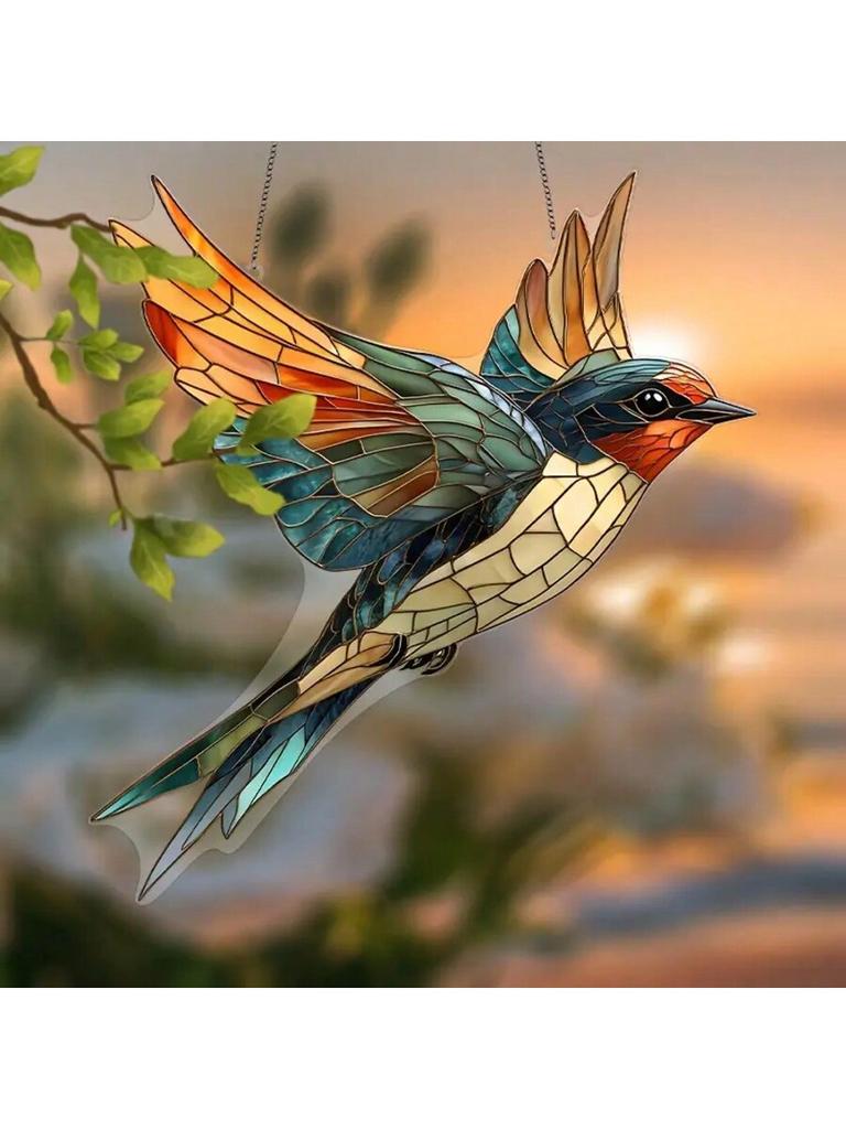 Enchanting Cardinals Light Catcher, Gift for Animal Enthusiasts, housewarming Party Decoration, Garden Office Home Decor