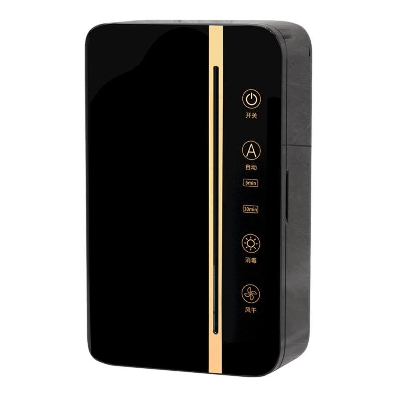 

Chopsticks Sterilizer Household Kitchen Organizer Ultraviolet Automatic Disinfecting Spoon Fork Rack Chopsticks Basket 1 чёрный