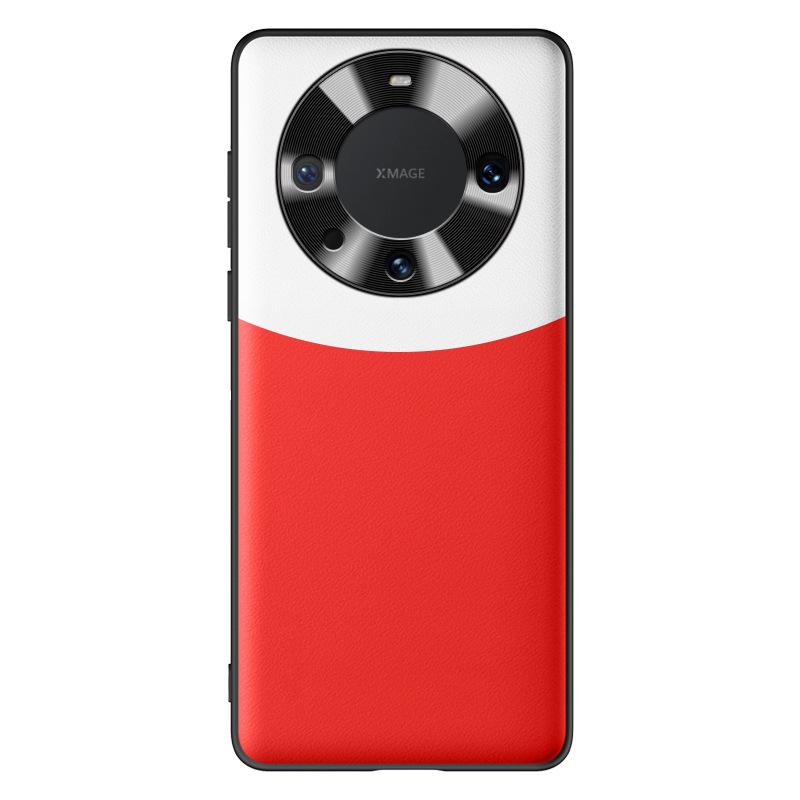 Liquid Leather Anti-fall Protective Cover for Huawei Mate60, One-by-one Shipping.