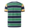 Salsa Jeans Regular Riscas Contrast Stripes поло с короткими рукавами