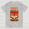 Occupy Mars Planet Mars Is Calling And I Must Go Cotton Summer Casual Cool Loose T-Shirt