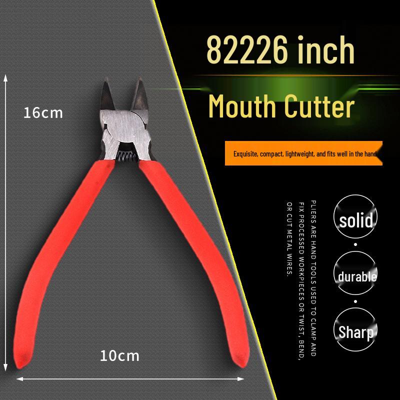 Mini Szczypce Diagonalne z Długim Nosem: Elektryk Elektronika Model Obcinaczki do wyprasek 170 Gundam Szczypce przemysłowe.