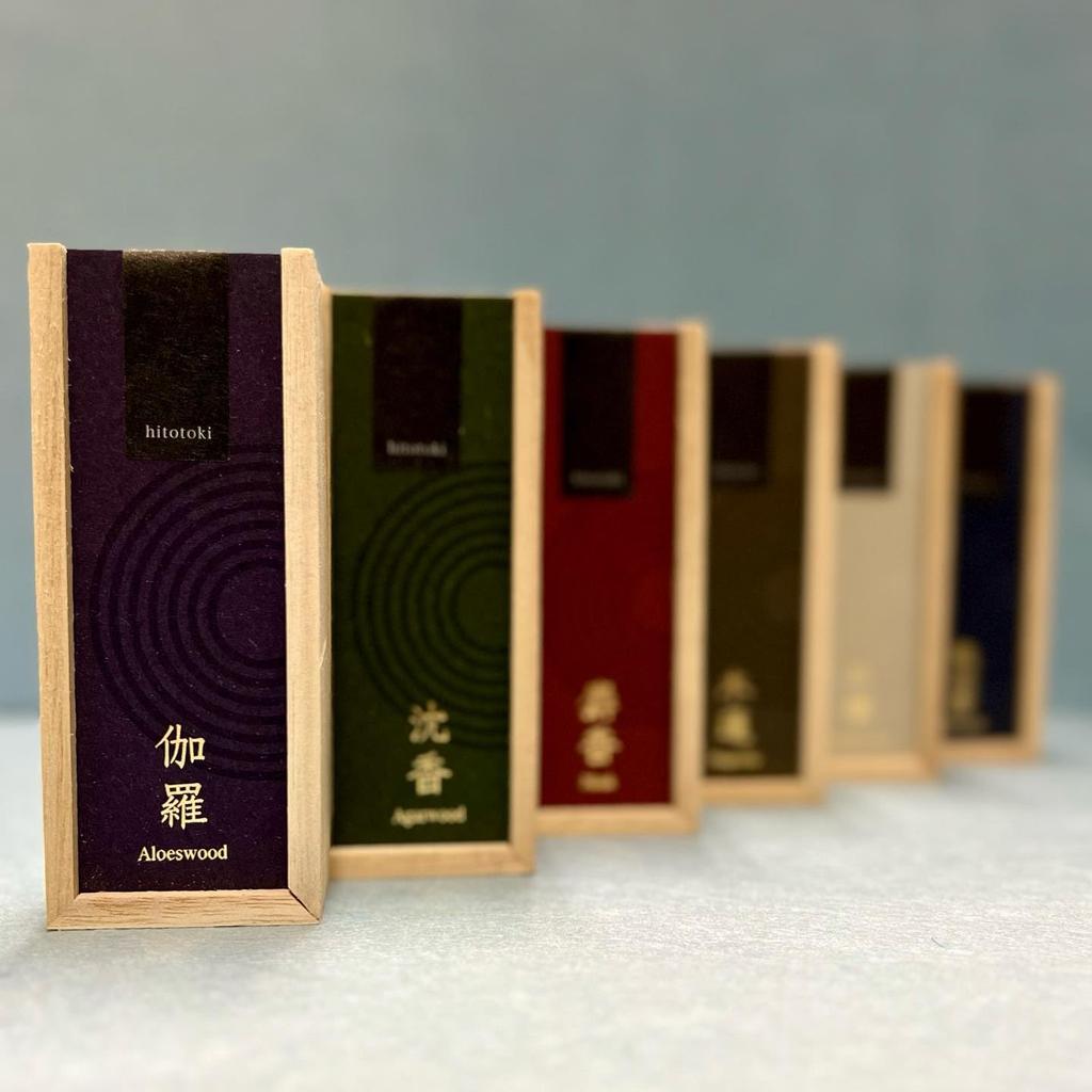 Incense Aroma Premium Incense Lamp Kosaido ~hitotoki~Kyoto (Kara)
