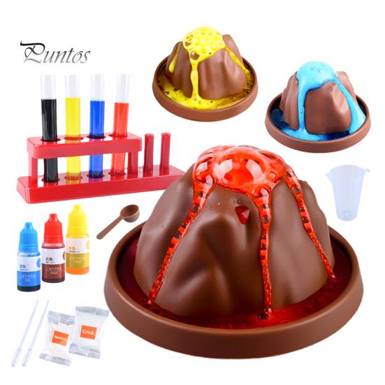 

1 набор для детей, извергающихся вулканов, научный набор для студентов, вулканический взрыв, обучение, самодельная лабораторная работа, STEM-проекты, образовательный научный эксперимент, игрушка для мальчика 1 Set