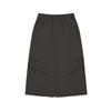 Casual Long Skirt Women's Dark Gray NWF25192-DKG