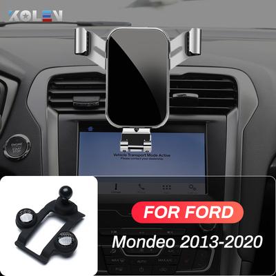 Car Mobile Phone Holder For Ford Mondeo Mk4 Mk5 2013 2014 - Gps Gravity Stand Air Vent Outlet Mounts Navigation Bracket