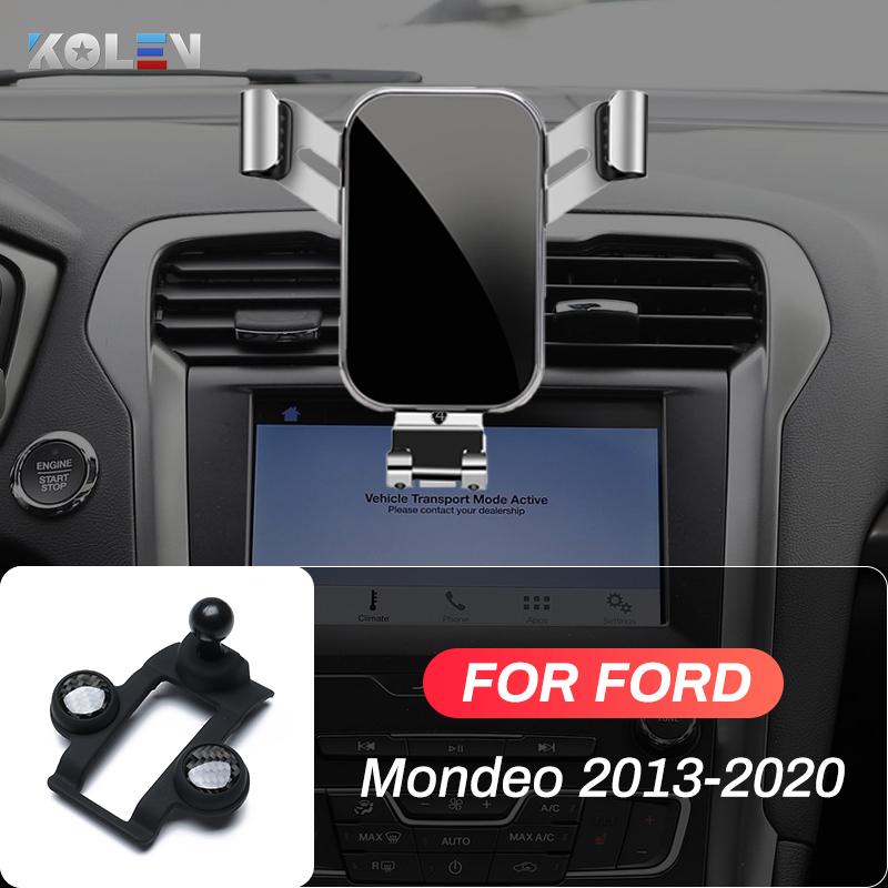 Auto Mobile Phone Mount Fit For Ford Mondeo Mk4 Mk5 2013 2014 - Gps Gravity Stand Air Vent Outlet Mounts Navigation Bracket