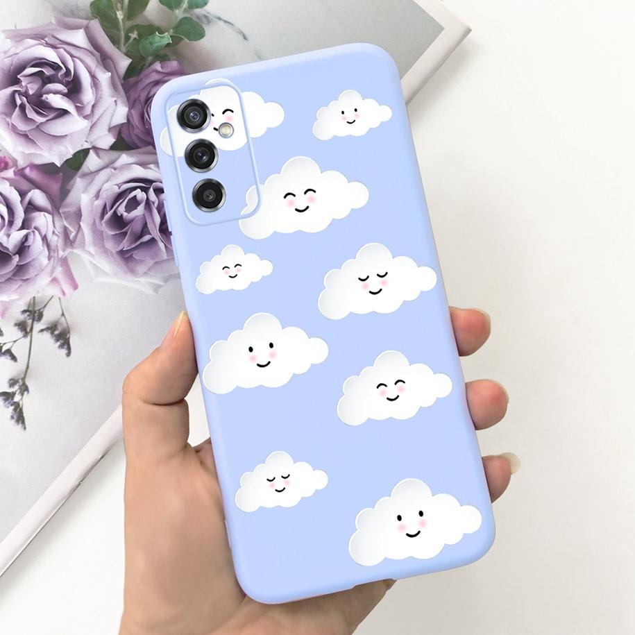 For Samsung M52 5G Case Lovely Duck Cat Head Dinosaur Fundas Soft TPU Phone Cases For Samsung Galaxy M52 5G SM-M526B Hoesje 6.7"