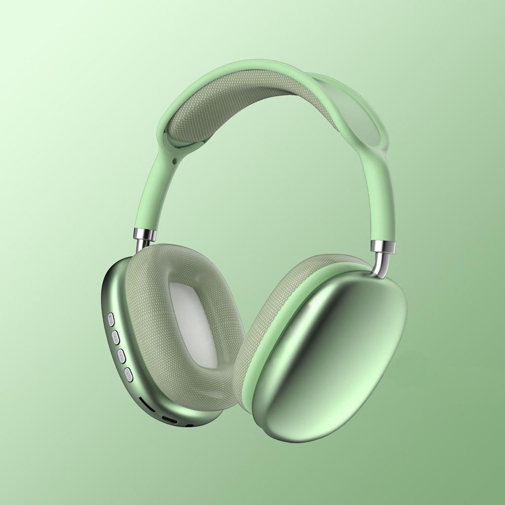 P9ProMax Bluetooth Over-Ear Headphones: Large Battery, Wireless, Noise-Canceling.