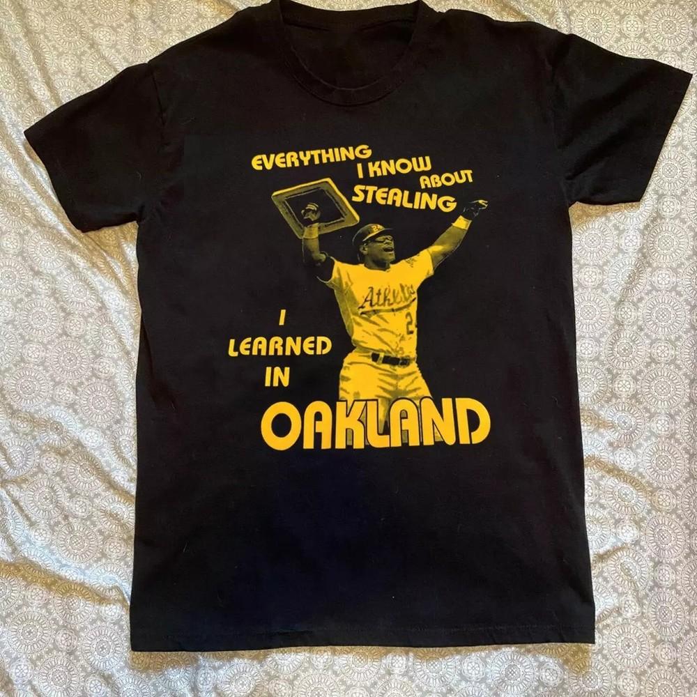 Коллекция Рики Хендерсона Футболка с коротким рукавом Черная Все размеры S-5XL Футболка Унисекс XXXXL