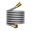 1.5/2/3M Flexible Shower Hose Stainless Steel 10mm Inner Tube Enlarged Large Flow Long Bathroom Shower Pipe Bathroom Accessories