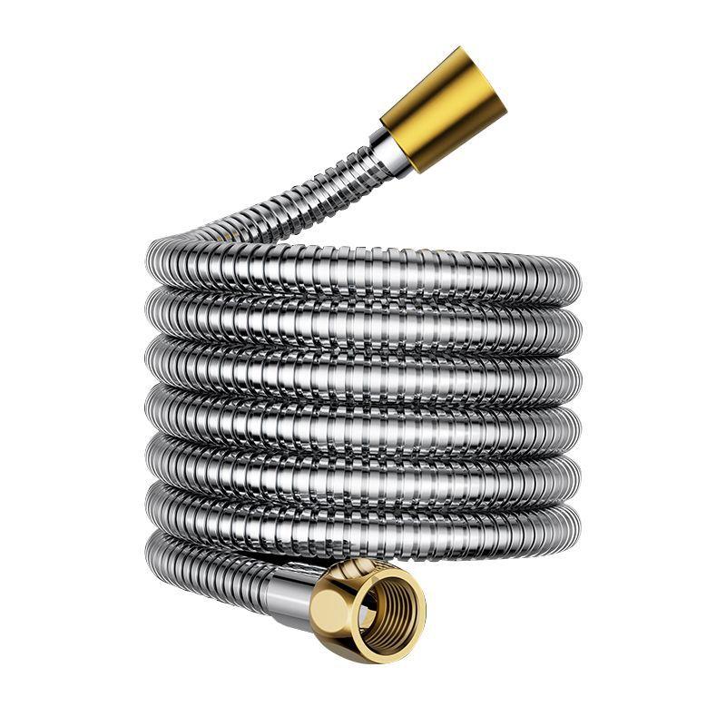 1.5/2/3M Flexible Shower Hose Stainless Steel 10mm Inner Tube Enlarged Large Flow Long Bathroom Shower Pipe Bathroom Accessories