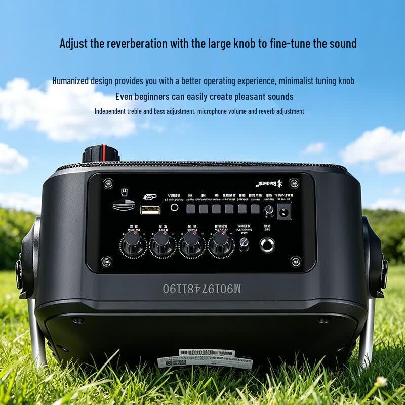 Malata M+9110CS Portable Wireless Outdoor Speaker with Mic (CN Version)