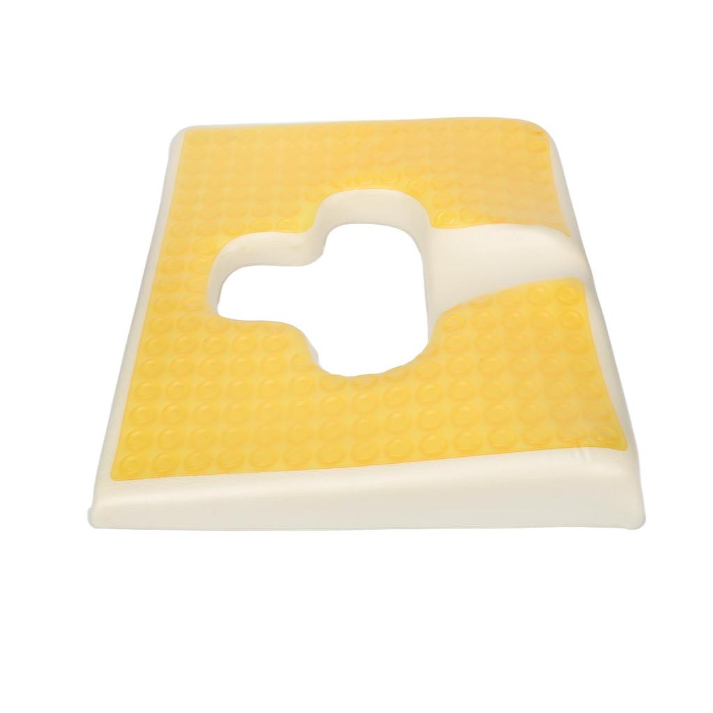 Sitting Pad Yellow Triangular Slope Design T Shaped Nursing Cushion
