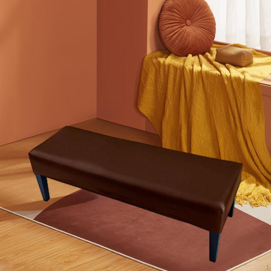 Bench Cover, Replacement Seat Furniture Protector, Cushion Cover for