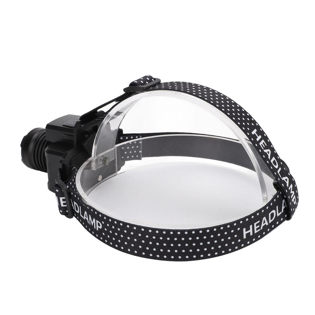 30W LED Headlamp Rechargeable Water Resistant Super Bright White Laser LED Zoomable Headlamp with